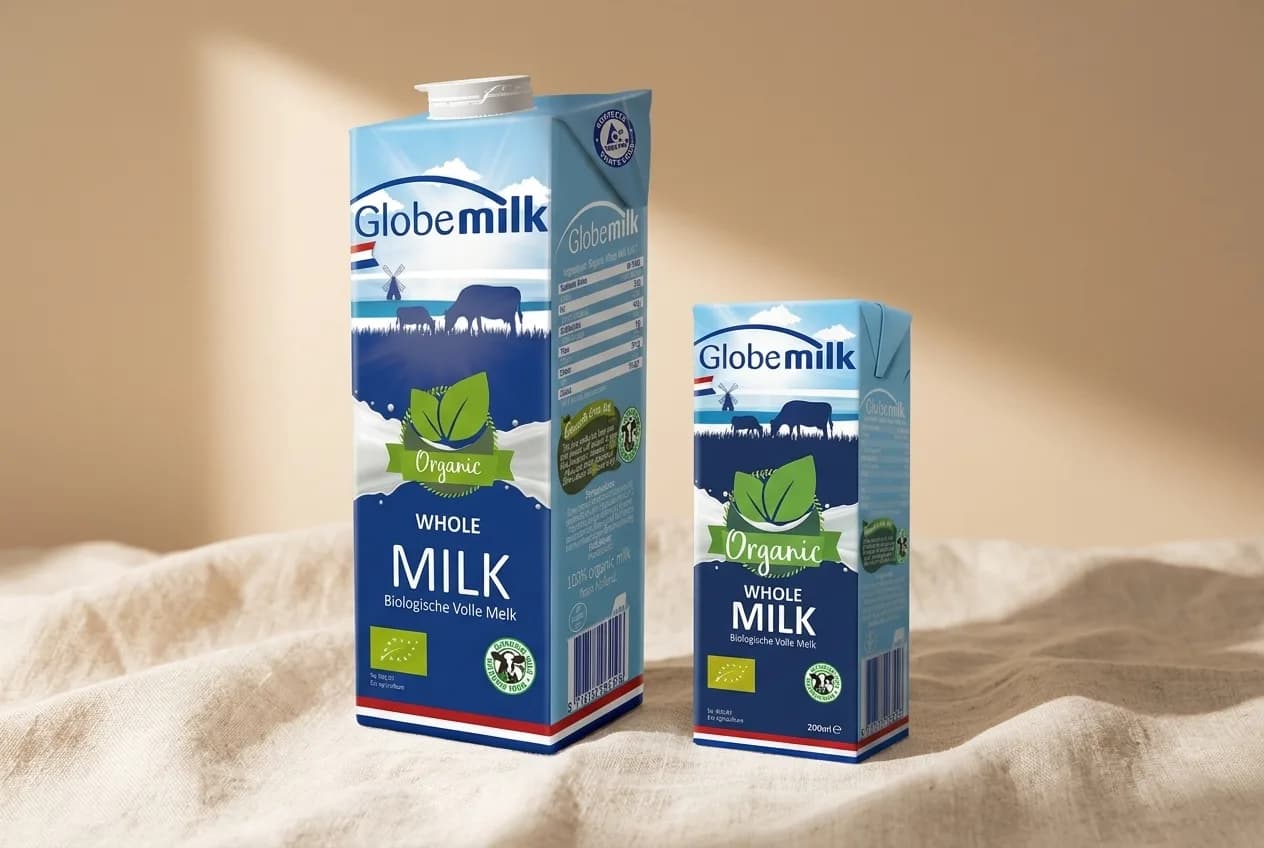 有机草饲全脂纯牛奶